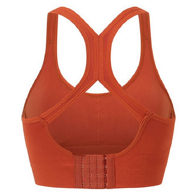 Women Push Up Seamless Sports Bra Workout Sport Top Crop Fitness Active Wear With Buckle For Yoga Gym Brassiere Sportswear