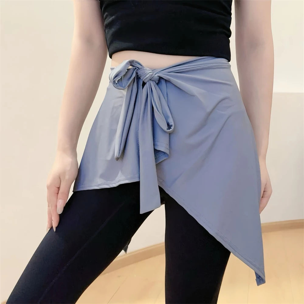 Athletic Asymmetrical Wrap Skirt - Jeglowstore