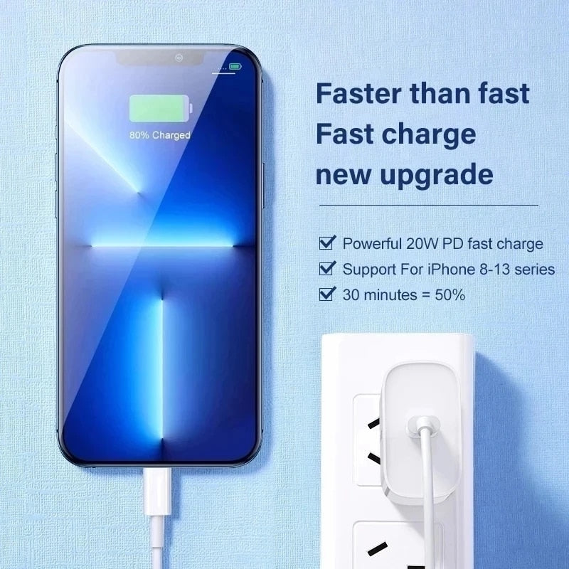 Original USB Cable For iPhone 14 13 12 Pro Max Mini XR XS Fast Charging Phone Date Cable For iPad Charger Wire Cord Accessories
