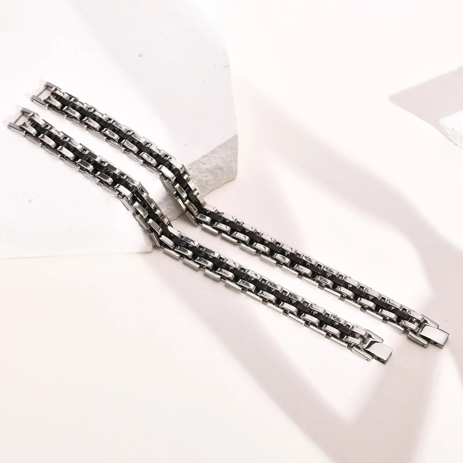 Men’s Stainless Steel Chain Bracelet - Jeglowstore
