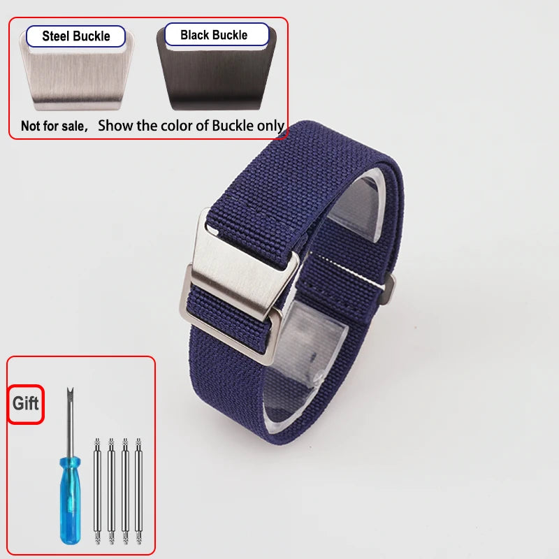 French Parachute Nylon Watch Strap - Jeglowstore