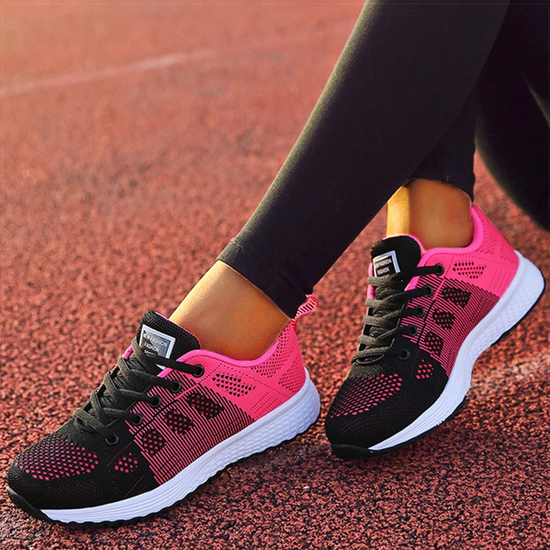 Women Colorblock Casual Gym Shoes - Jeglowstore