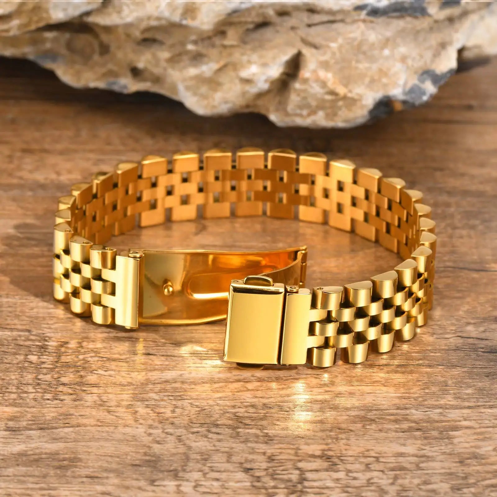 Men’s Business Style Steel Bracelet - Jeglowstore