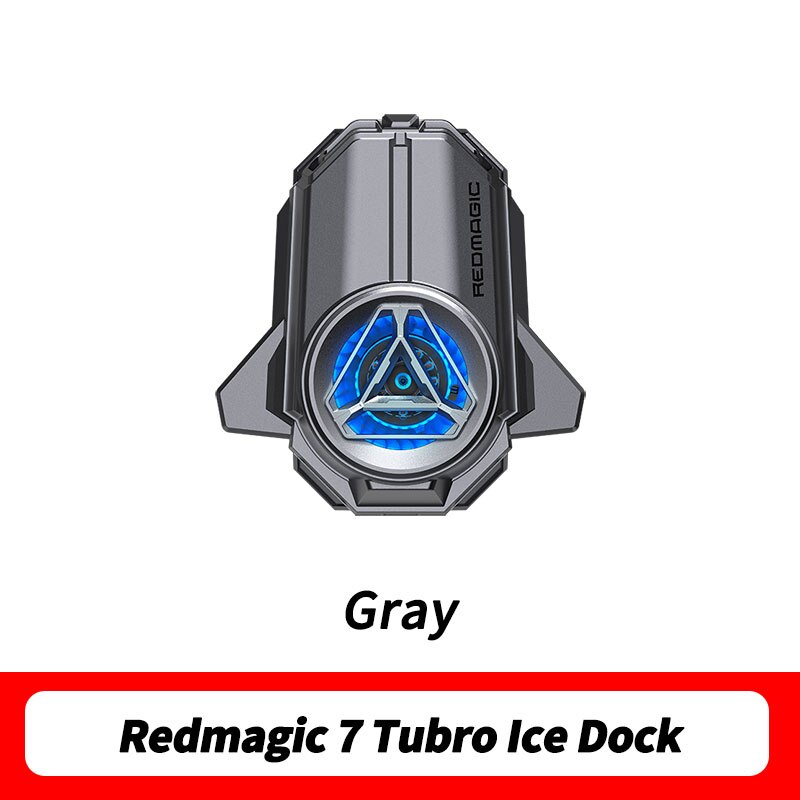 Original Nubia RedMagic Turbo Cooler RedMagic 8 Pro 7S Pro GamingPhone FanCooler Support APP Control ICE Dock Suitable 70-82mm