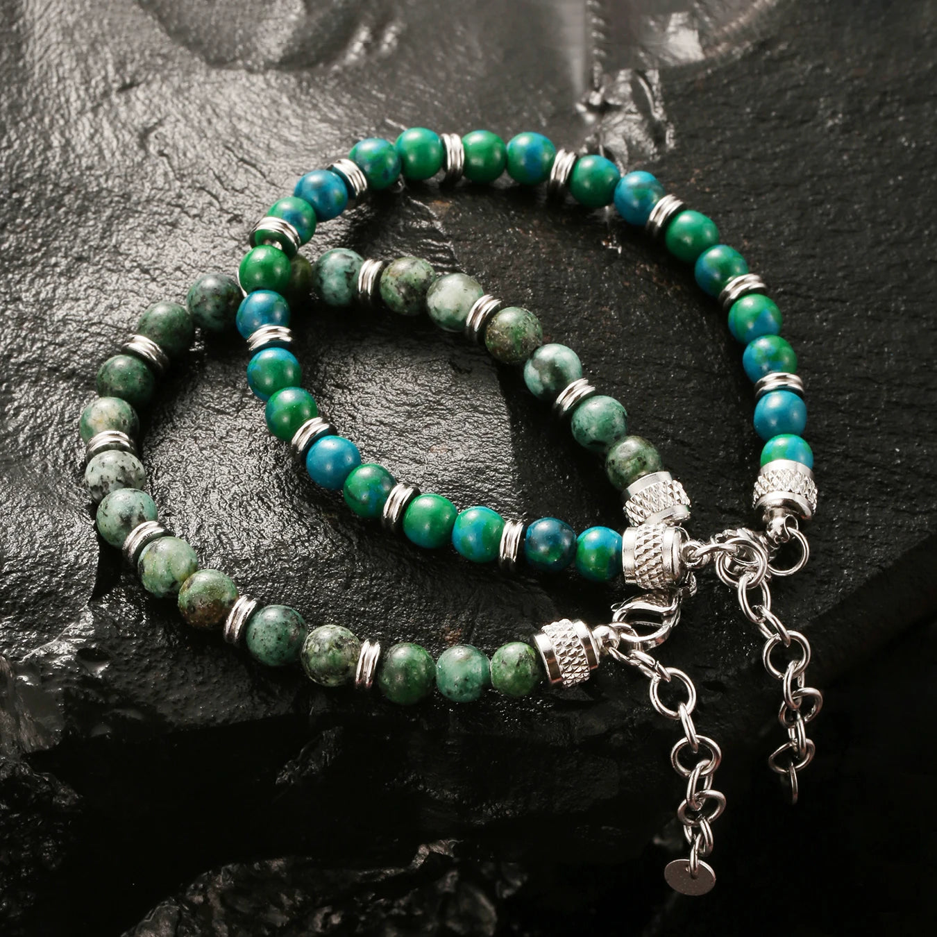 Men’s Natural Stone Bracelet Gift - Jeglowstore