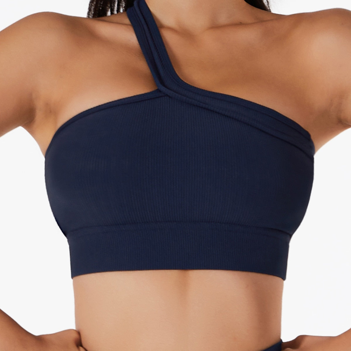 Seamless Women Yoga Set Workout Sportswear Gym Clothing Ribbed Fitness Long Sleeve Crop Top High Waist Leggings Sports Suits