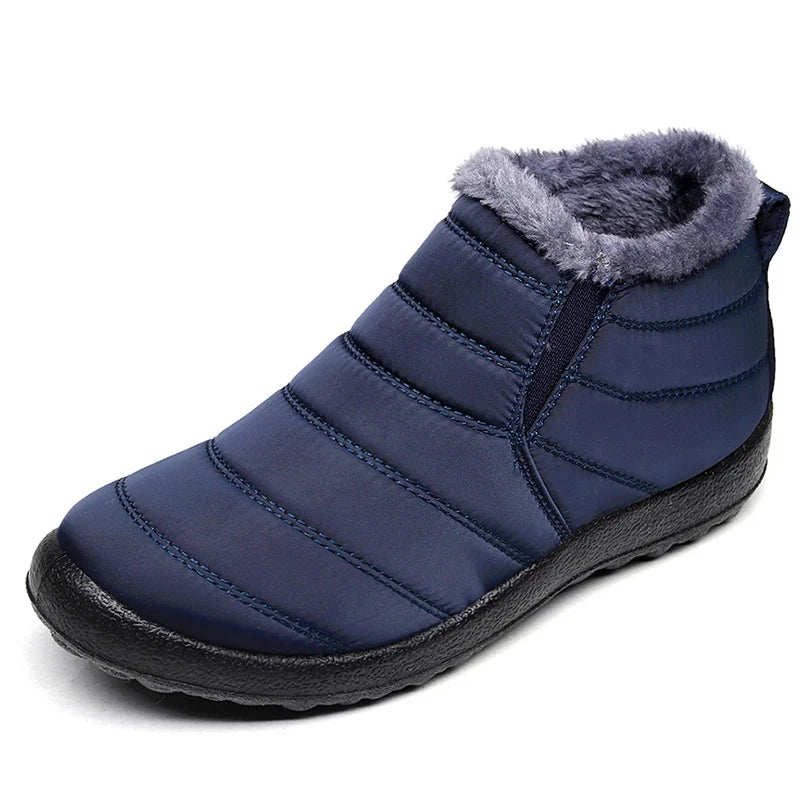 Men’s Slip-On Warm Snow Boots - Jeglowstore