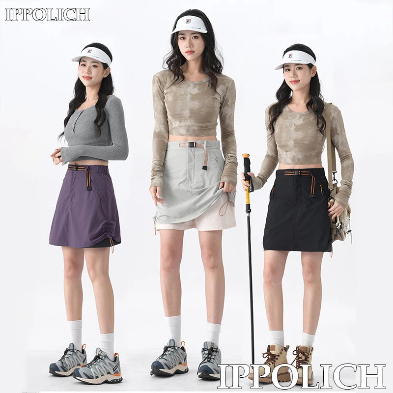High Waist Sports Skort