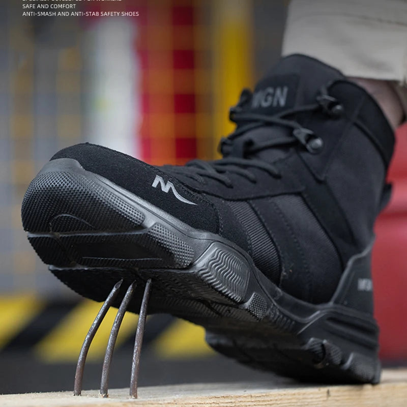 Men’s Steel Toe Protective Safety Boots - Jeglowstore