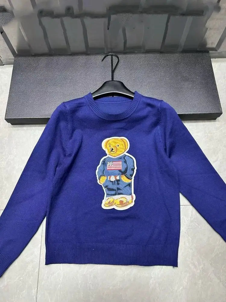 Women’s Luxury Bear Knit Sweater - Jeglowstore