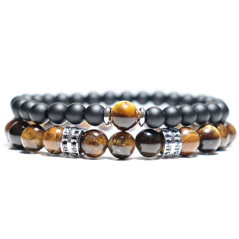 Luxury Tiger Eye Bracelet Set - Jeglowstore