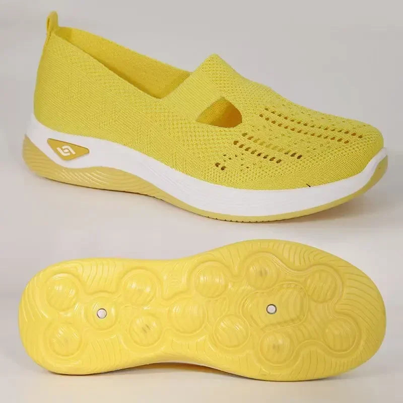 Women Mesh Slip-On Sneakers