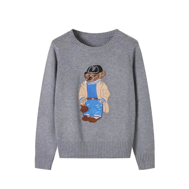 Women’s Luxury Bear Knit Sweater - Jeglowstore