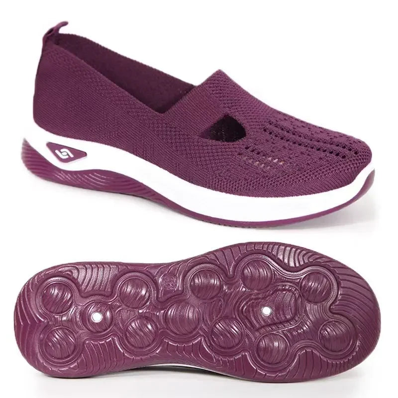 Women Mesh Slip-On Sneakers