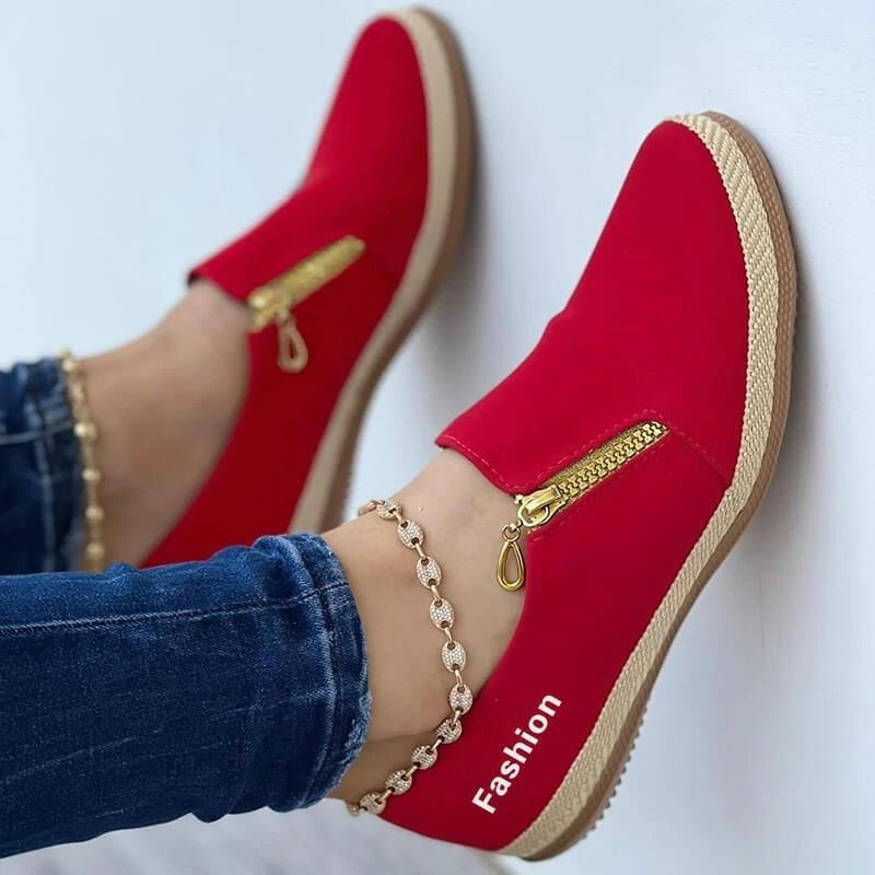 Shoes New Women Flats Autumn Designer Classic Walking Casual Sneakers Rome Fashion Running Shoe Plus Size 35-43 Zapatos De Mujer