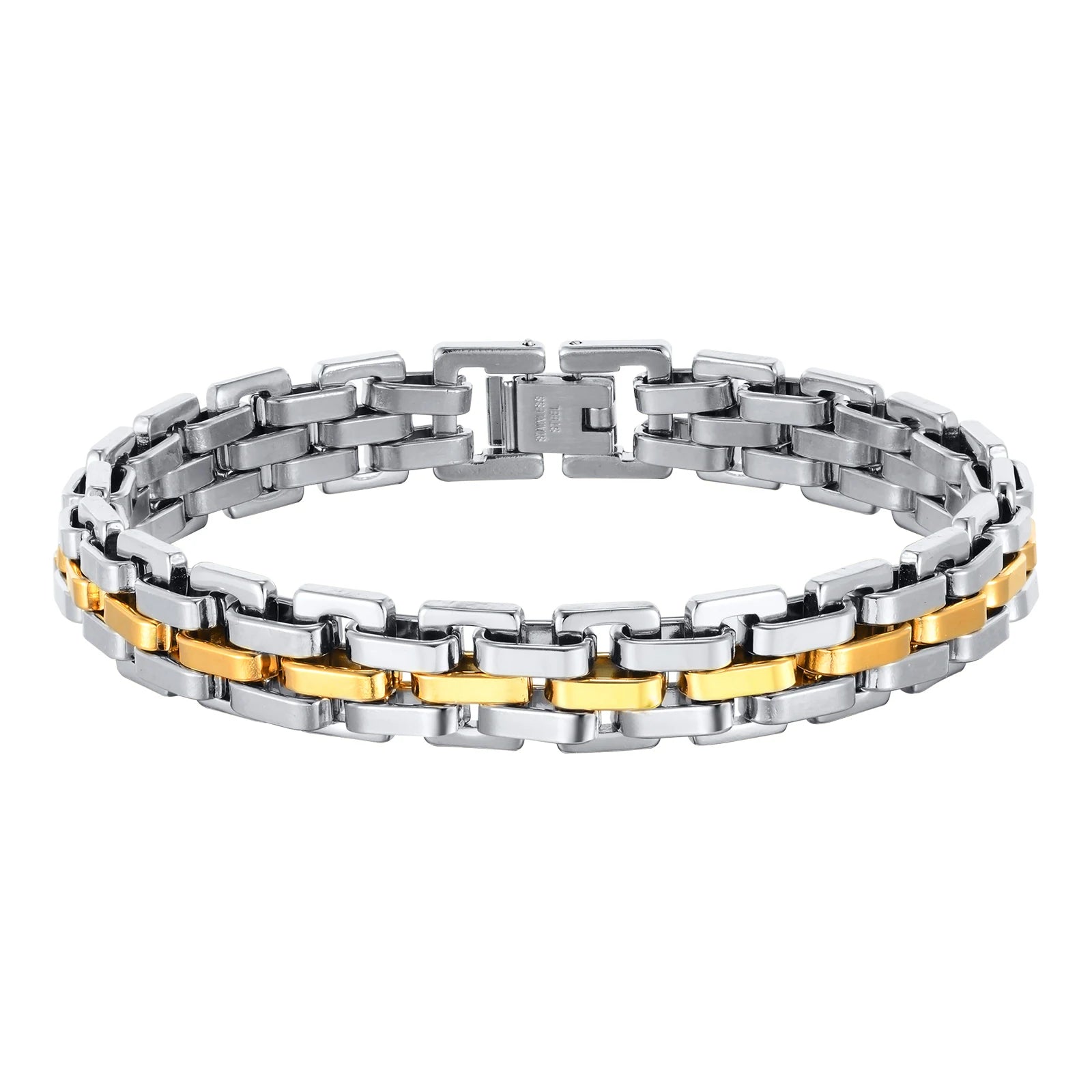 Men’s Stainless Steel Chain Bracelet - Jeglowstore