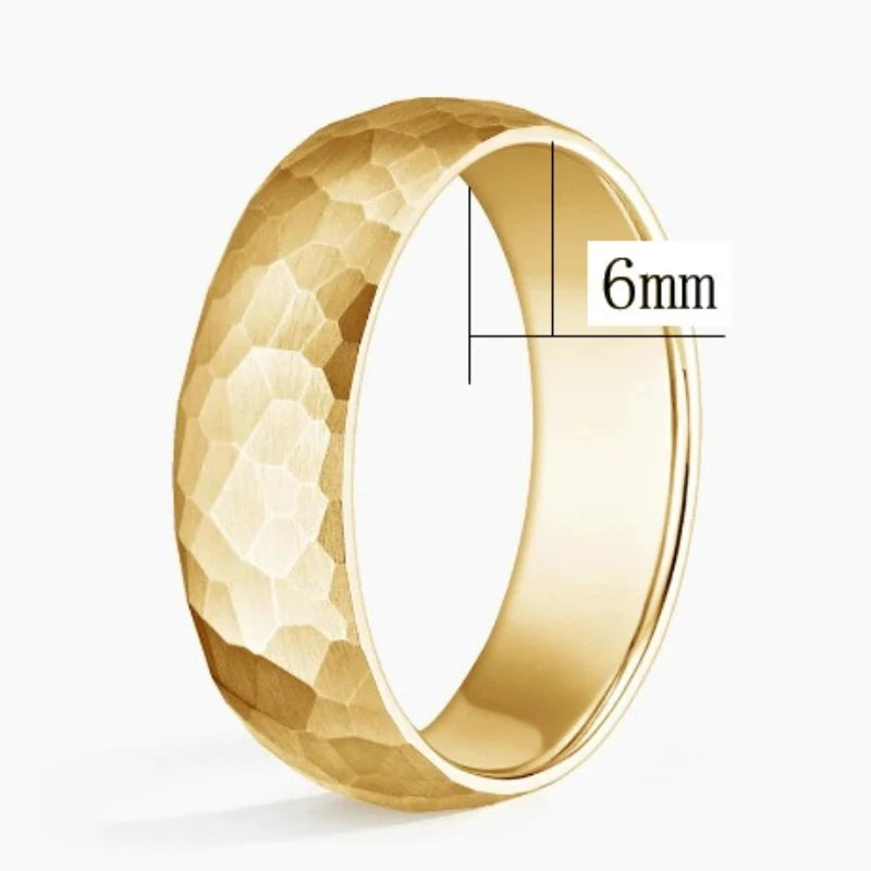 Brushed Stainless Steel Couple Ring - Jeglowstore