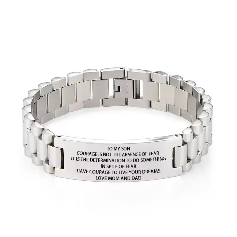 Personalized Stainless Steel ID Bracelet - Jeglowstore