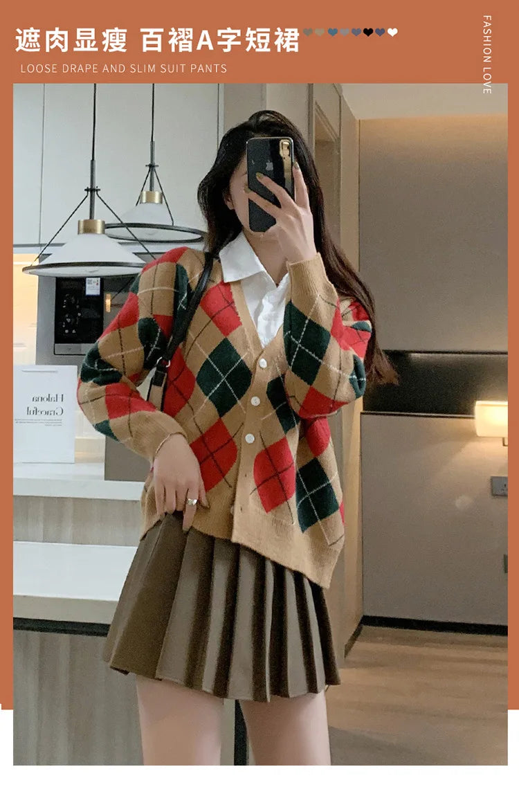 High Waist Pleated Mini Skirt