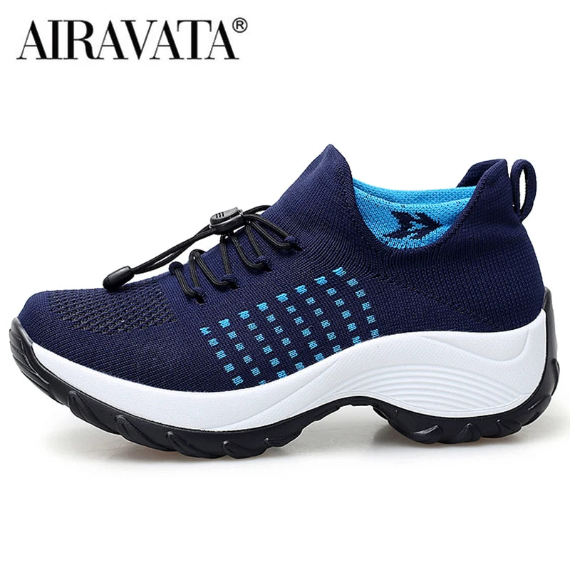Women’s Non-Slip Fly Weave Sneakers - Jeglowstore