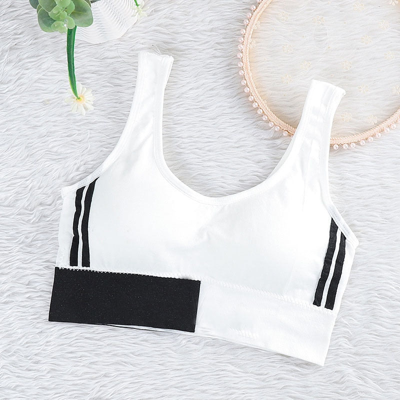 Summer Women Comfortable Seamless Large U Sports Bra For Cup Running Yoga Gym Crop Top Women Push Up Sport Bra Top New
