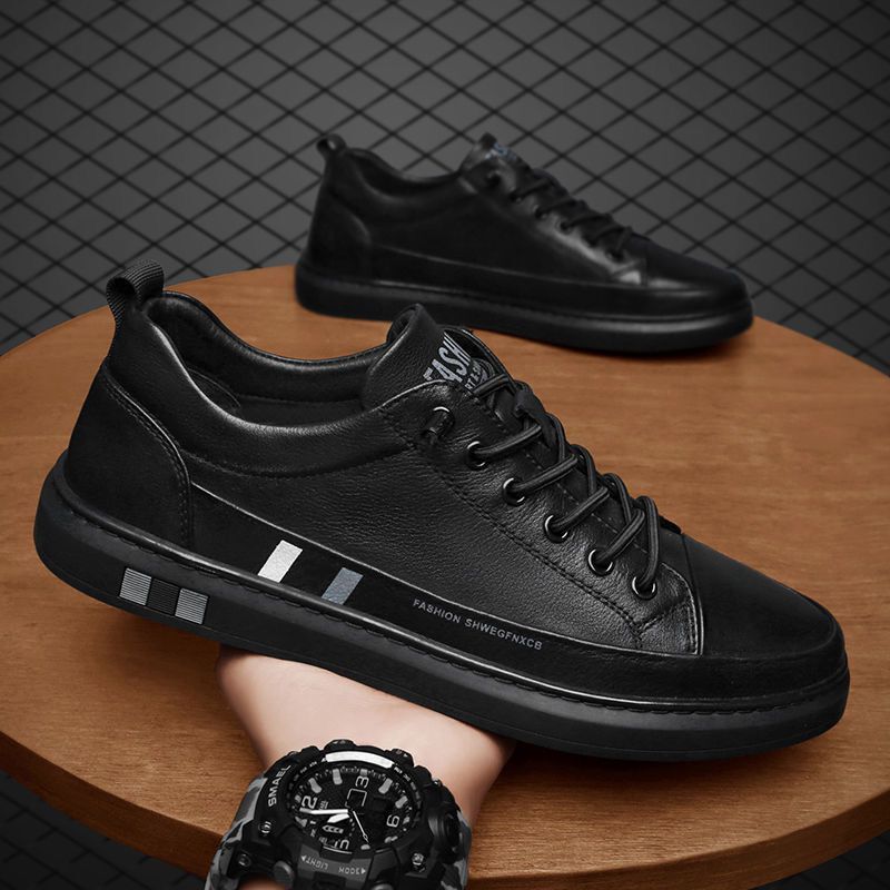 Men's shoes New style ice silk shoes Fashion breathable crocodile pattern small white casual shoes men shoes sneakers