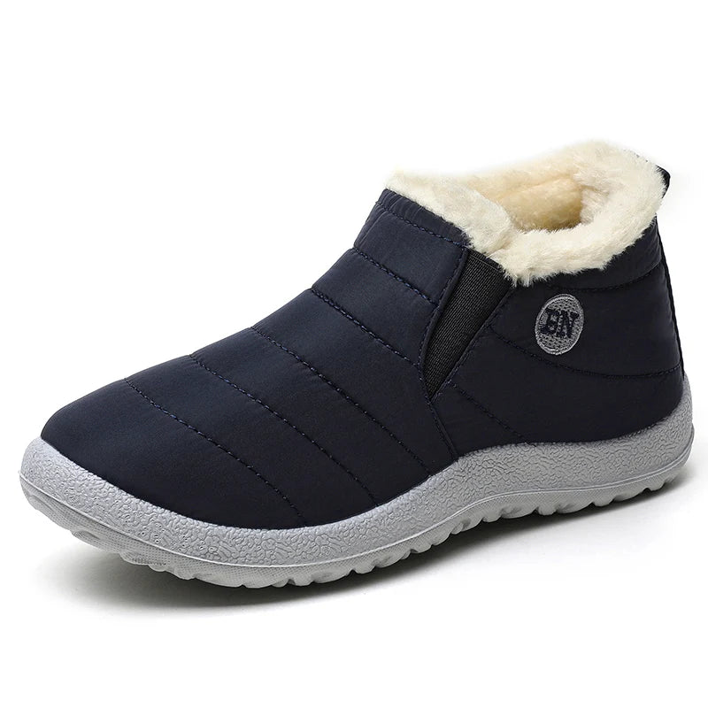 Men’s Slip-On Warm Snow Boots - Jeglowstore