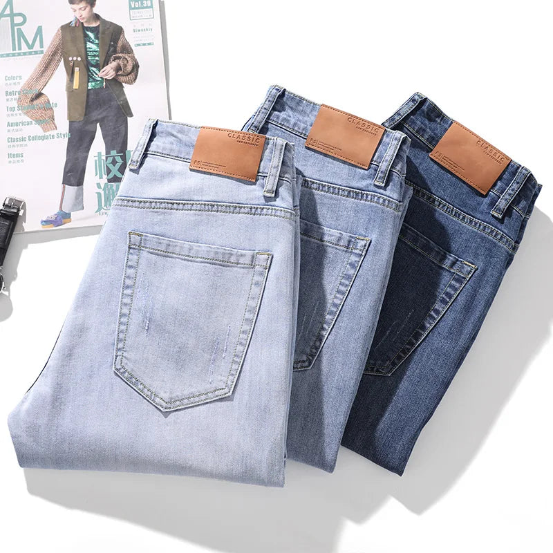 Men’s Stretch Slim Straight Jeans