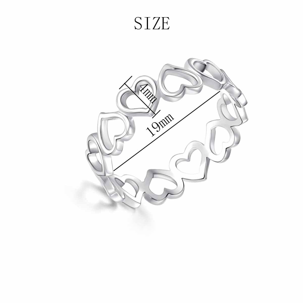 925 Sterling Silver Heart Rings For Women Luxury Quality Jewelry Accessories News Trends 2023 Free Shipping Offers GaaBou - Jeglowstore