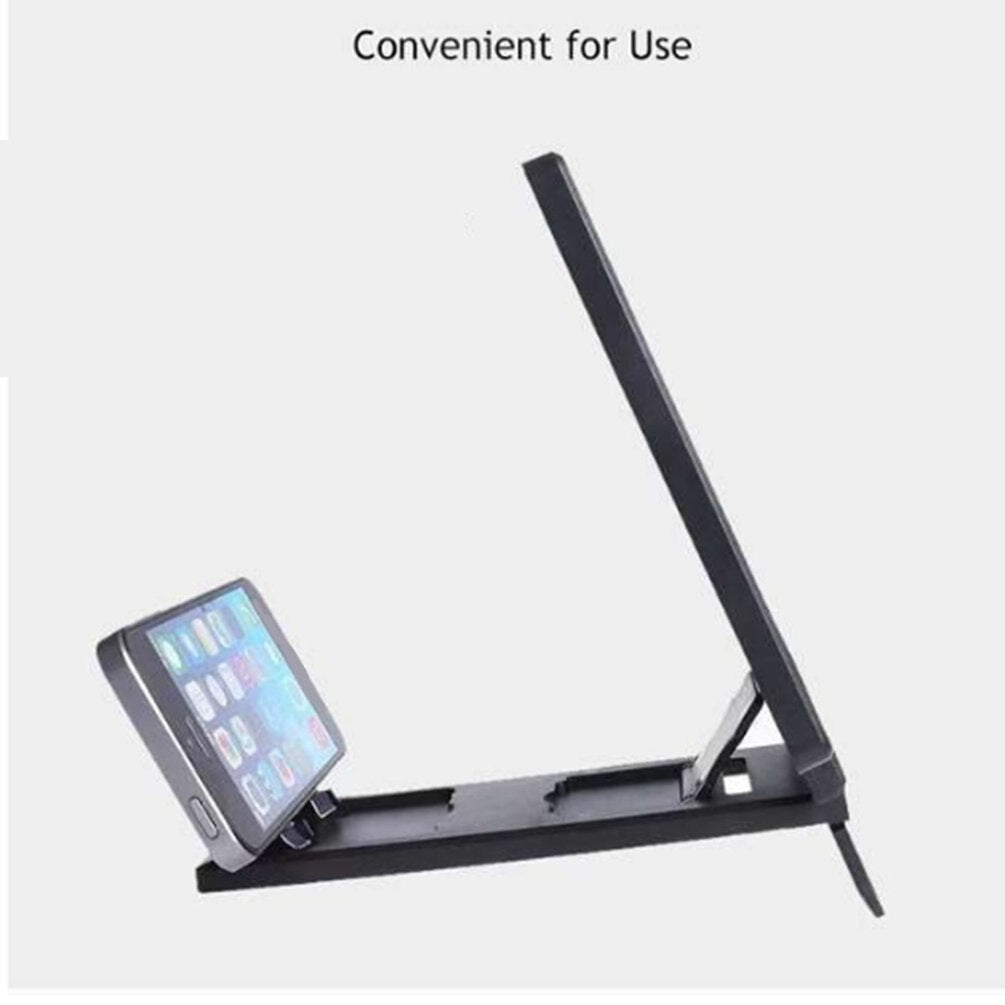 3D Mobile Phone Screen Magnifying Glass HD Video Amplifier Mobile Phone Holder Anti-Radiation Vision Loss Foldable Phone Holder