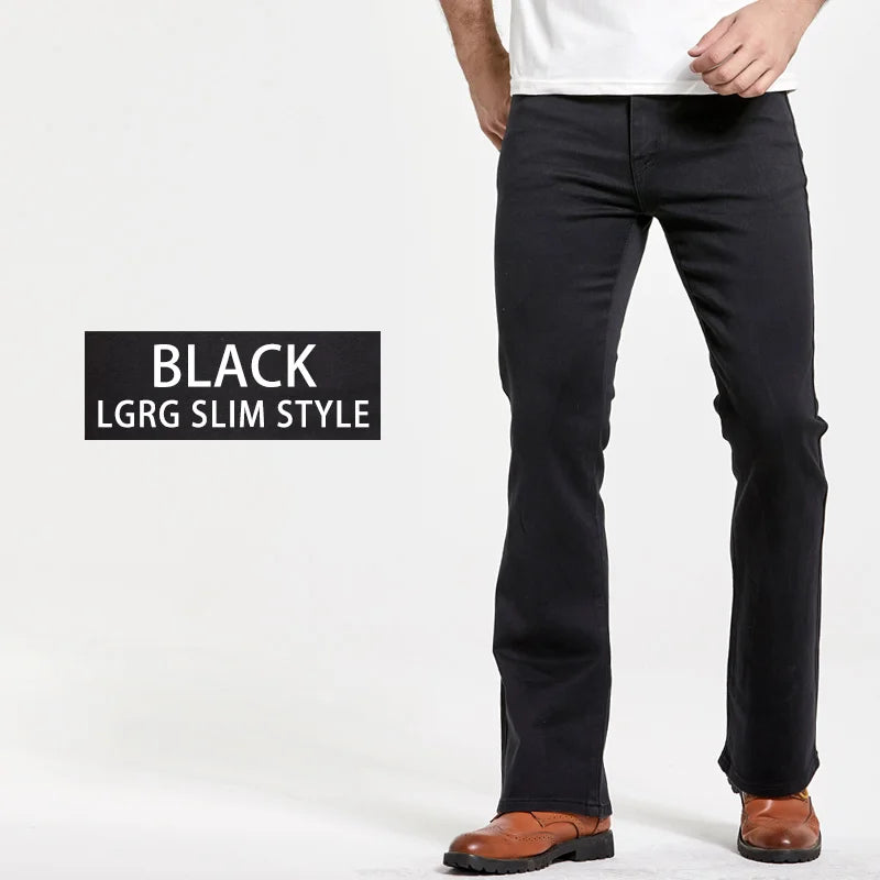 Men’s Classic Bootcut Jeans - Jeglowstore