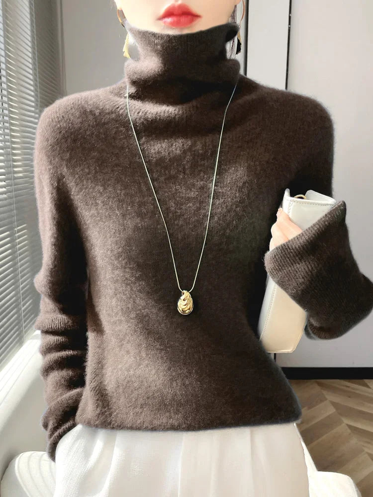 Women’s Autumn Winter Turtleneck - Jeglowstore