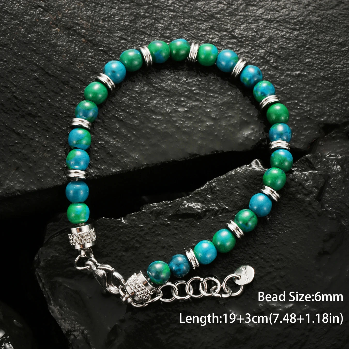 Men’s Natural Stone Bracelet Gift - Jeglowstore