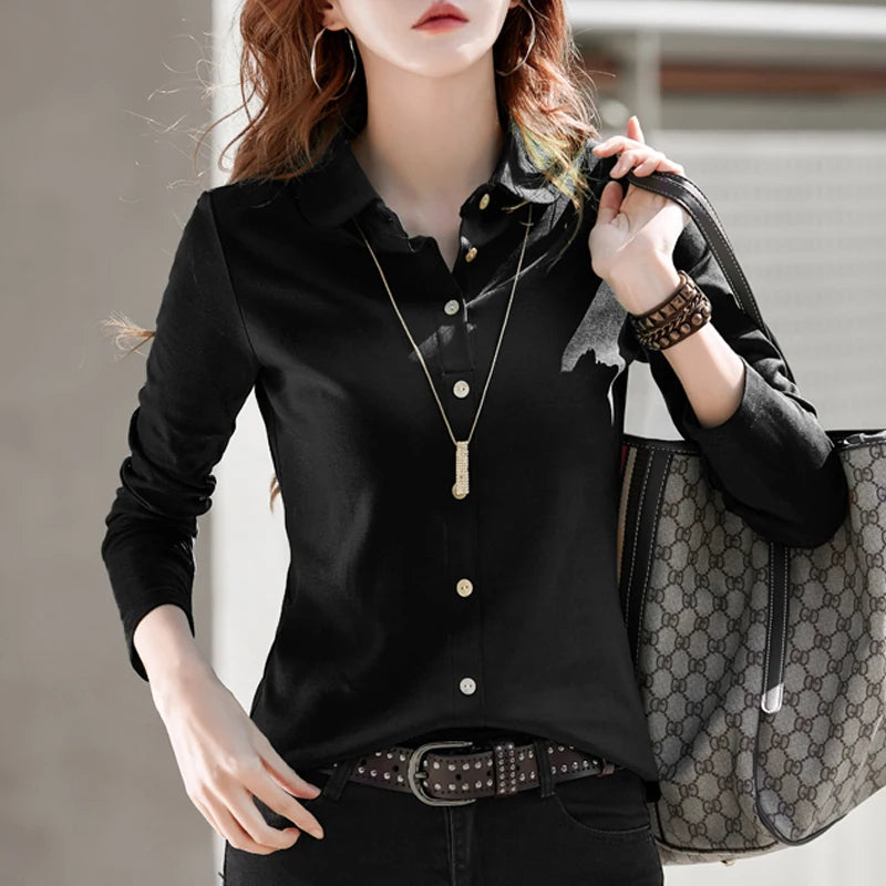 Women’s Casual Cotton Polo Shirt