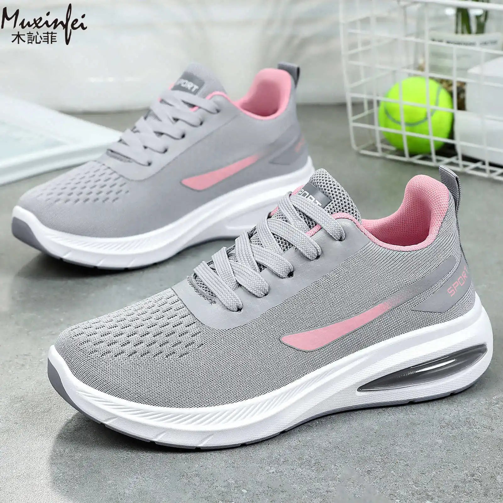 Women’s Lightweight Air Cushion Casual Sneakers - Jeglowstore