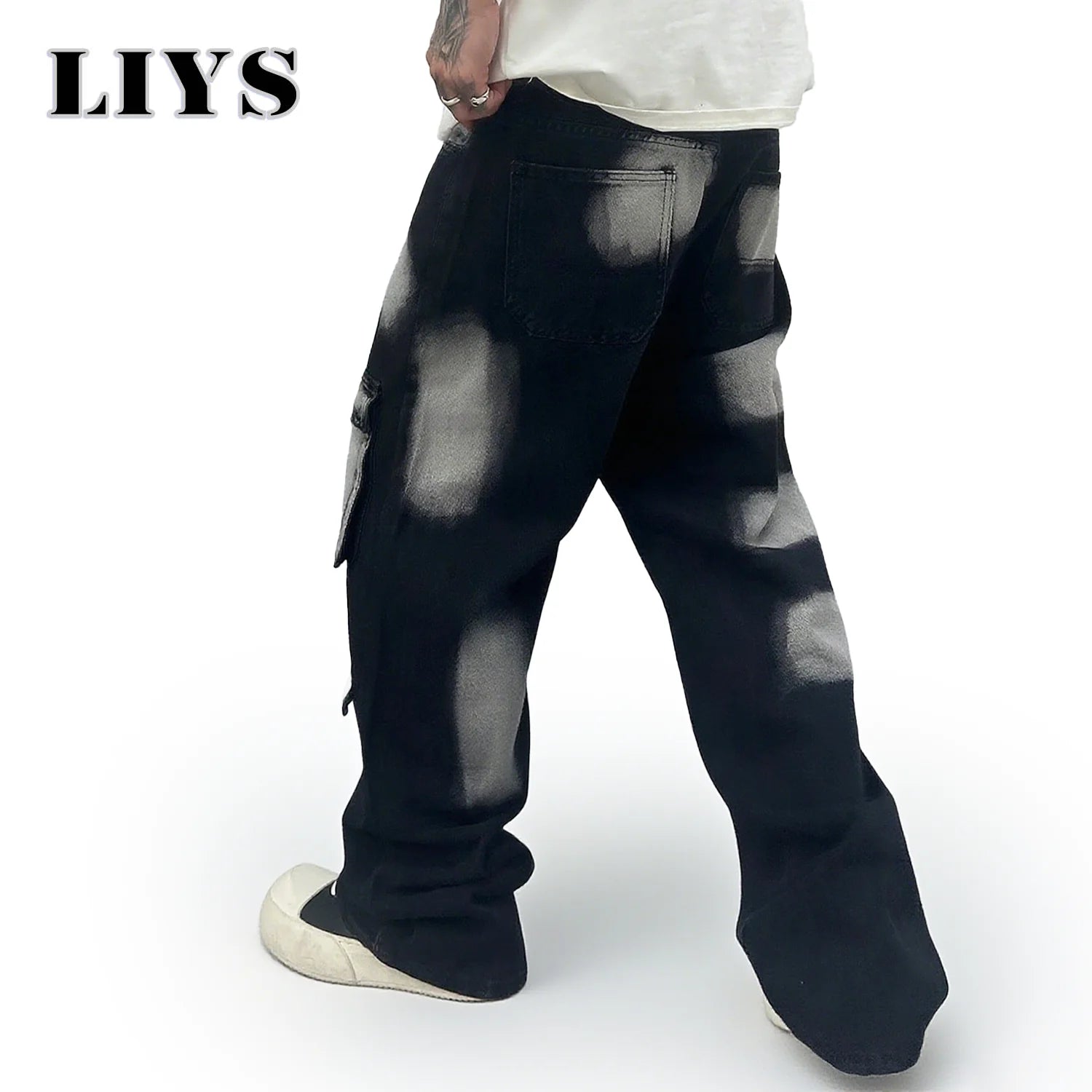 Men’s Goth Street Style Jeans - Jeglowstore