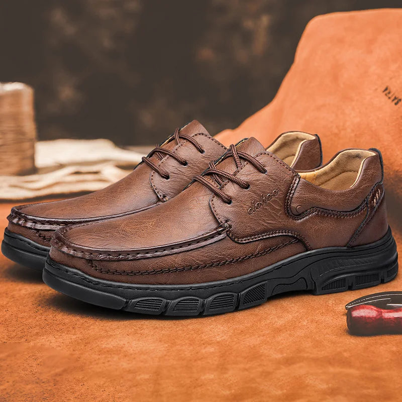 Men’s Classic Sewn Casual Shoes - Jeglowstore