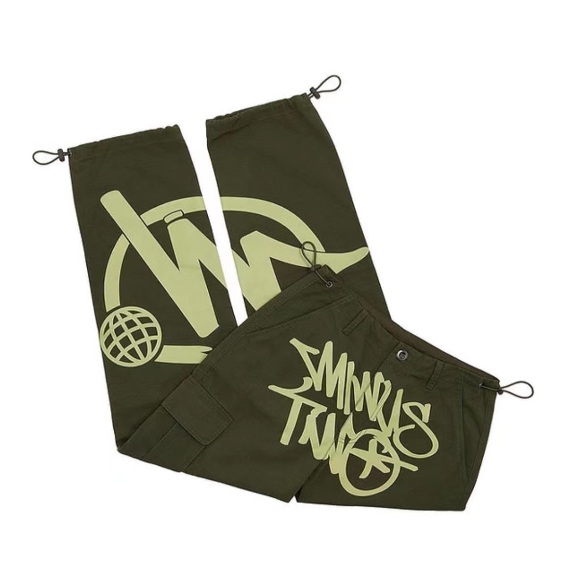 Minus Two Cargo Y2k Casual 2023 Baggy Streetwear Sport Gym Jeans Ropa Men Clothing Pantalones Sweatpants Minustwo Pant Hombre