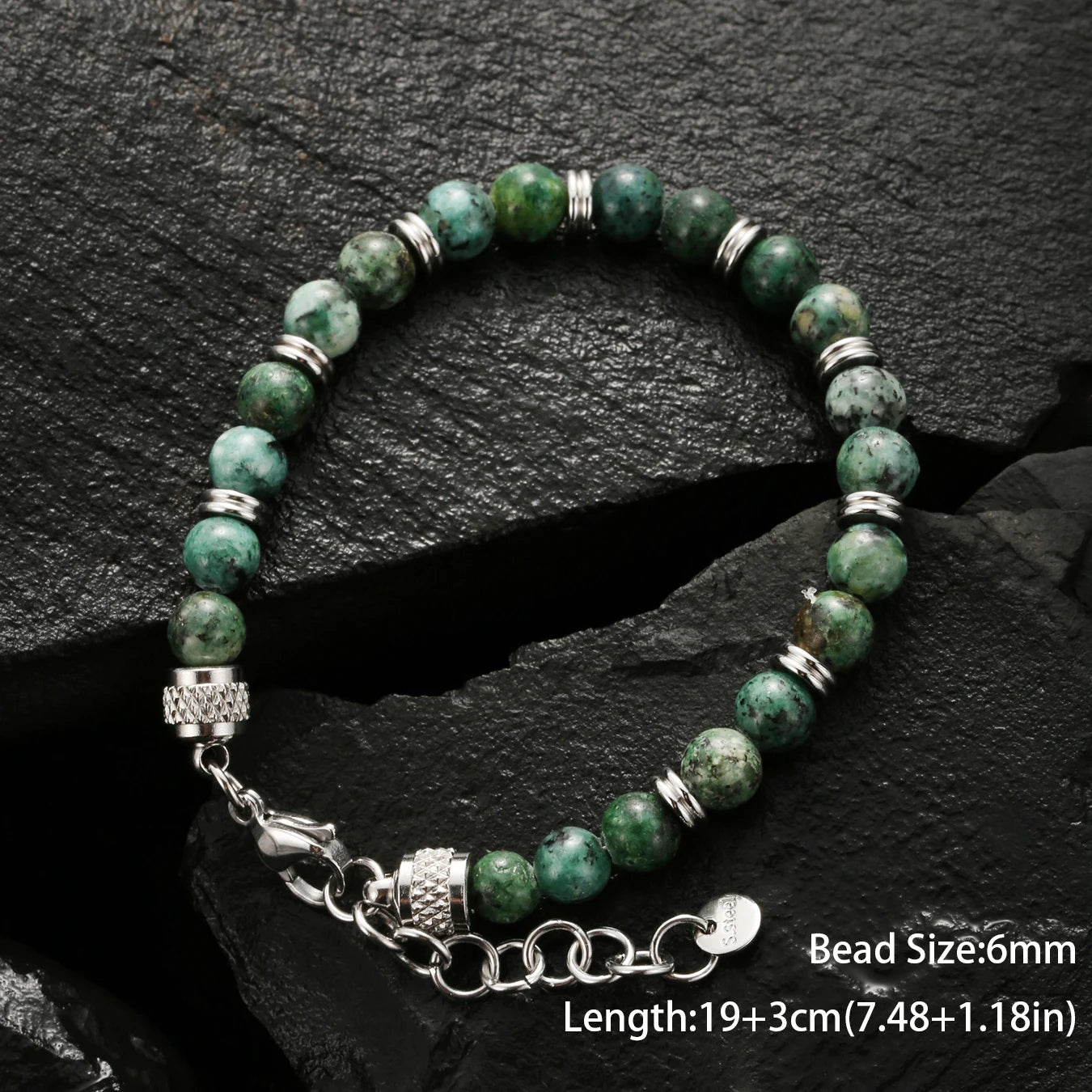 Men’s Natural Stone Bracelet Gift - Jeglowstore