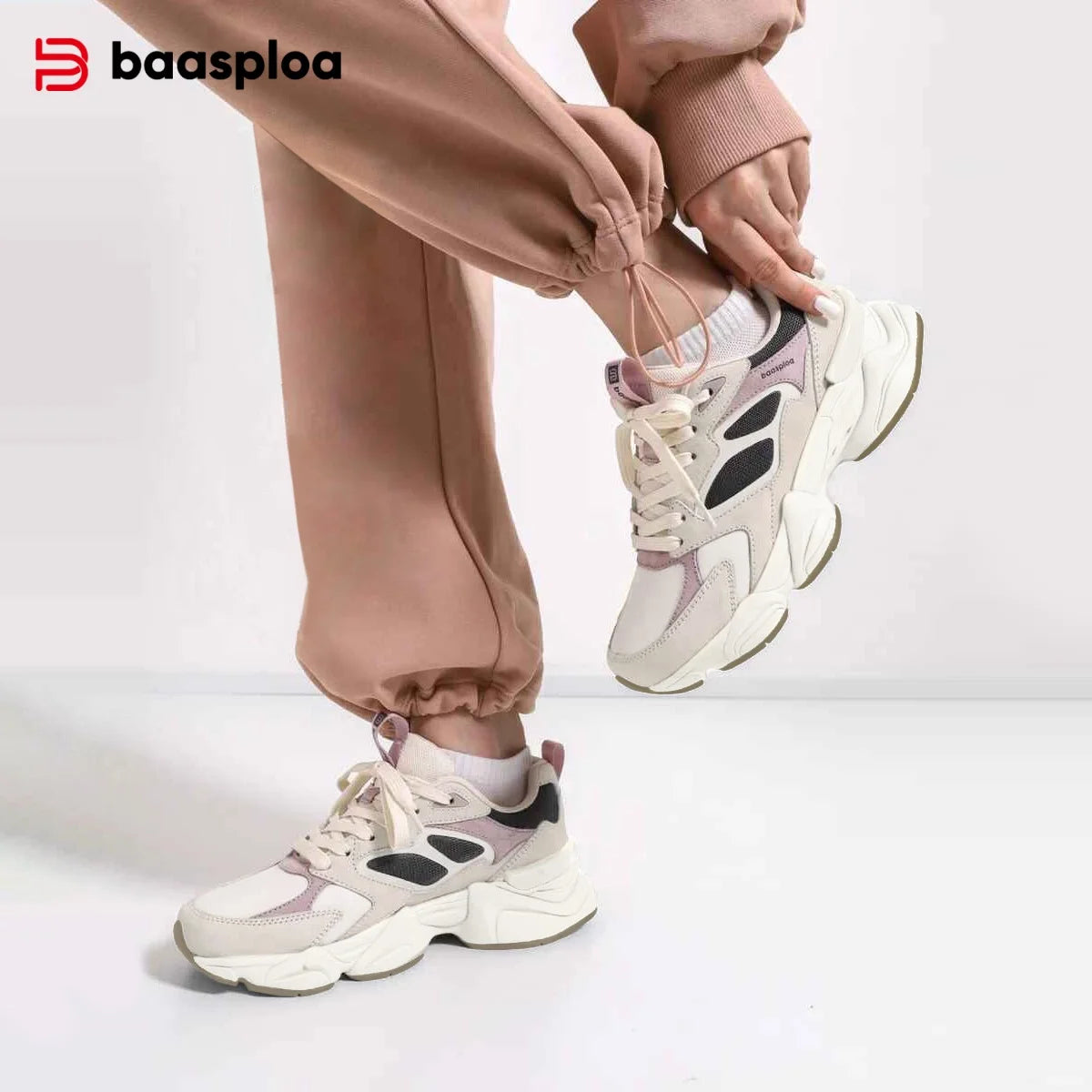 Baasploa Women’s Height Increase Casual Shoes - Jeglowstore