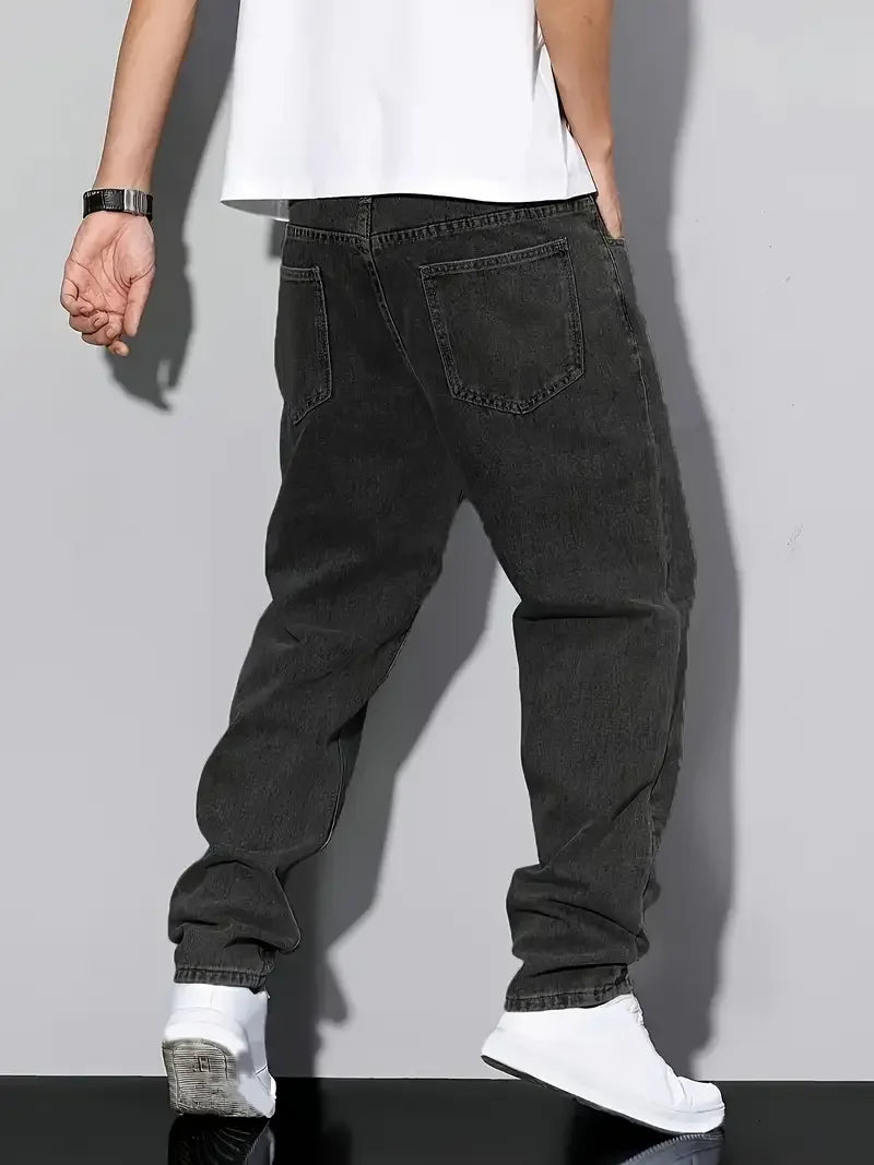 Men’s Classic Black Jeans