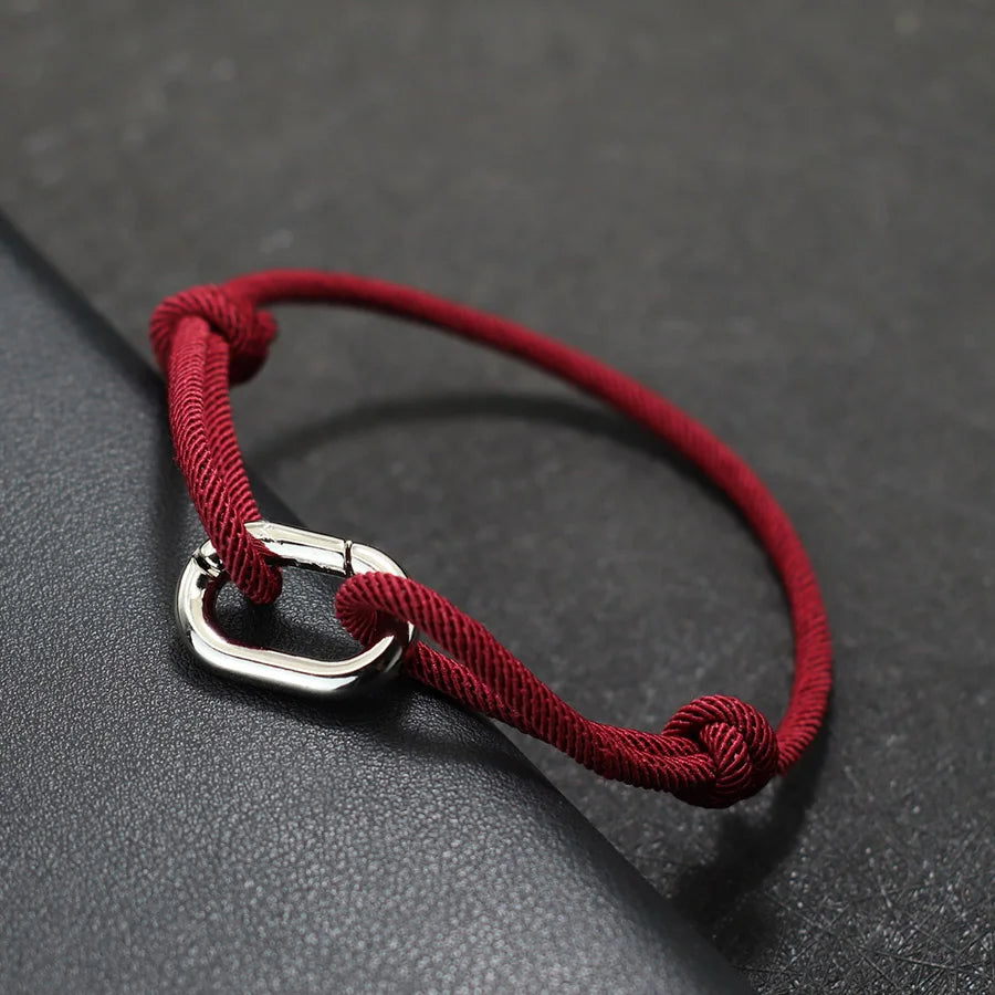 Men’s Adjustable Thin String Bracelet - Jeglowstore
