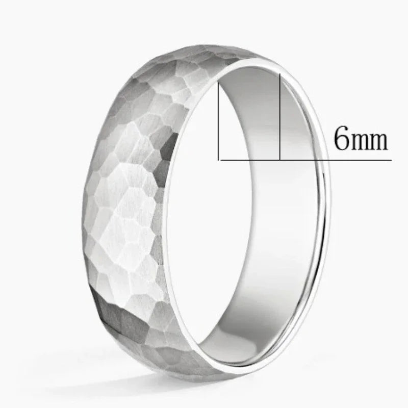 Brushed Stainless Steel Couple Ring - Jeglowstore