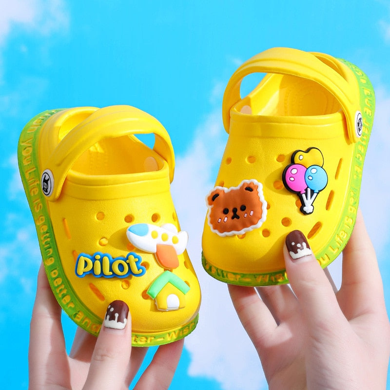 Summer Baby Shoes Sandals For Girls Boy Mules Baby Girl Shoes Cartoon Sandal Infantil Boy Children's Garden Shoes New products
