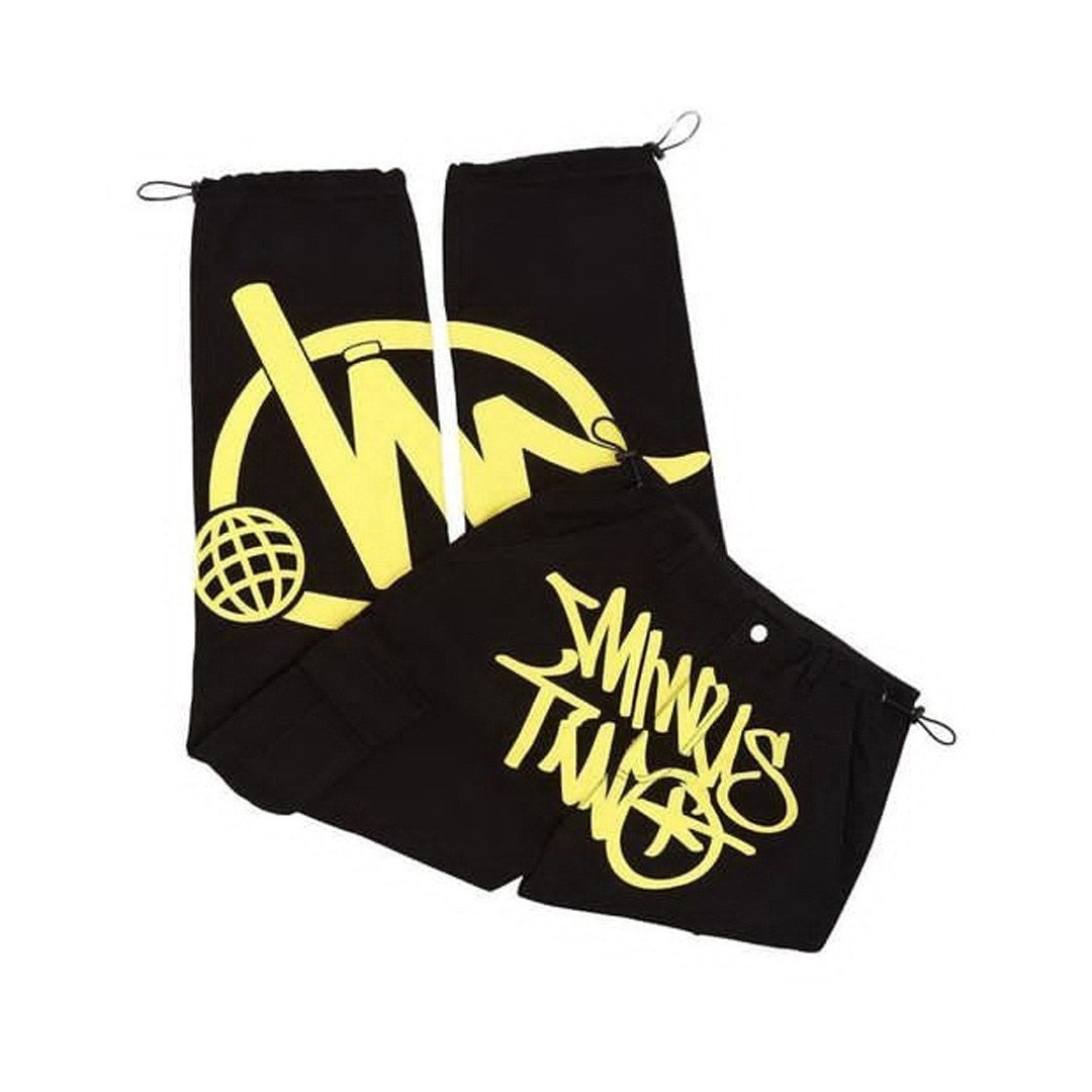 Minus Two Cargo Y2k Casual 2023 Baggy Streetwear Sport Gym Jeans Ropa Men Clothing Pantalones Sweatpants Minustwo Pant Hombre