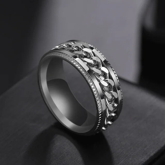 Western Fashion Rotatable Chain Ring - Jeglowstore
