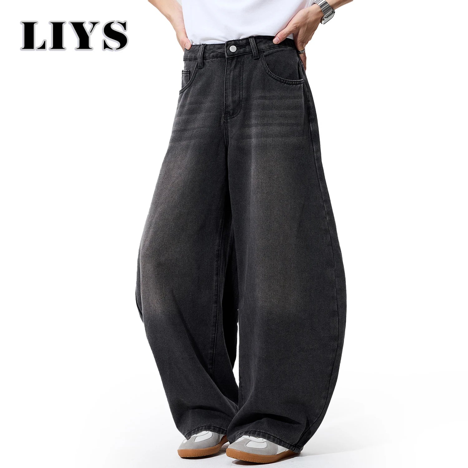 Men’s Street Style Baggy Jeans - Jeglowstore