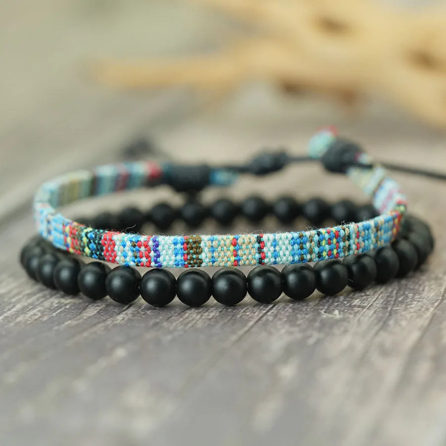 Versatile Ethnic Men’s Bracelet Set - Jeglowstore