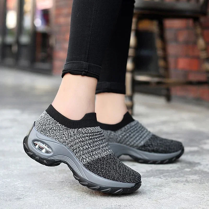 Women’s Orthopedic Platform Knit Sneakers