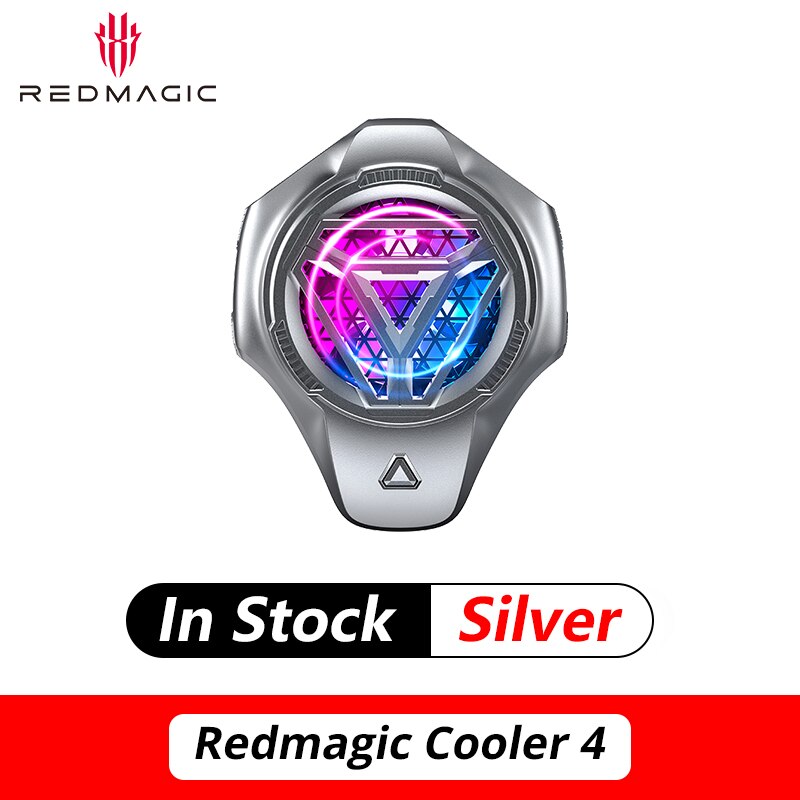 Original Nubia RedMagic Turbo Cooler RedMagic 8 Pro 7S Pro GamingPhone FanCooler Support APP Control ICE Dock Suitable 70-82mm - Jeglowstore